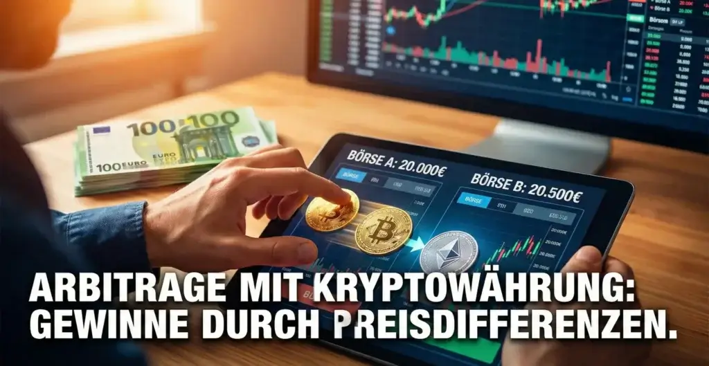 Arbitrage mit Kryptowährung