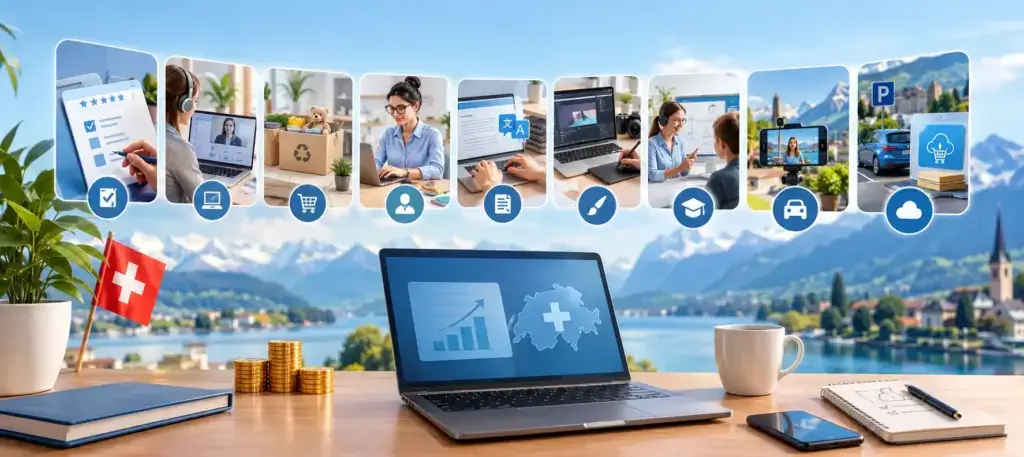 Online Geld verdienen Schweiz: 10 Wege im Vergleich