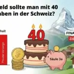Wie viel Geld sollte man mit 40 gespart haben in der Schweiz?