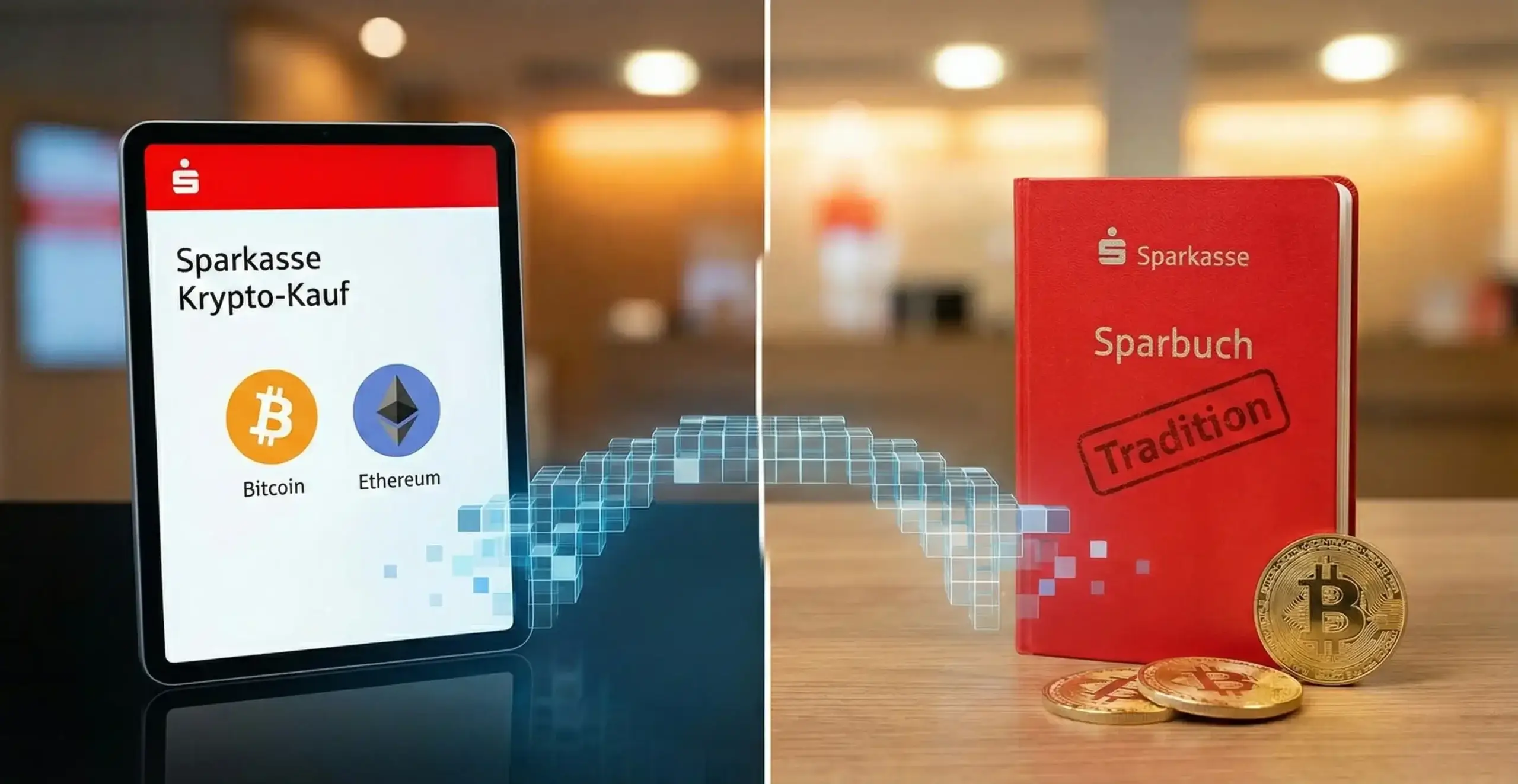 Kryptowährung kaufen Sparkasse: Der sichere Weg zu Bitcoin? (Update 2026)