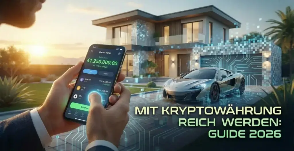 mit kryptowährung reich werden