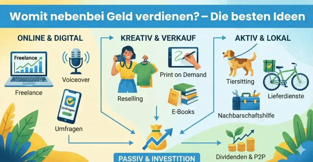 womit nebenbei geld verdienen