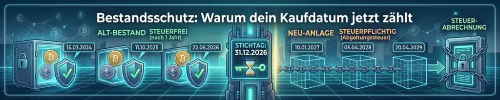 Abschaffung der Haltefrist: Bestandsschutz - Warum dein Kaufdatum jetzt zählt