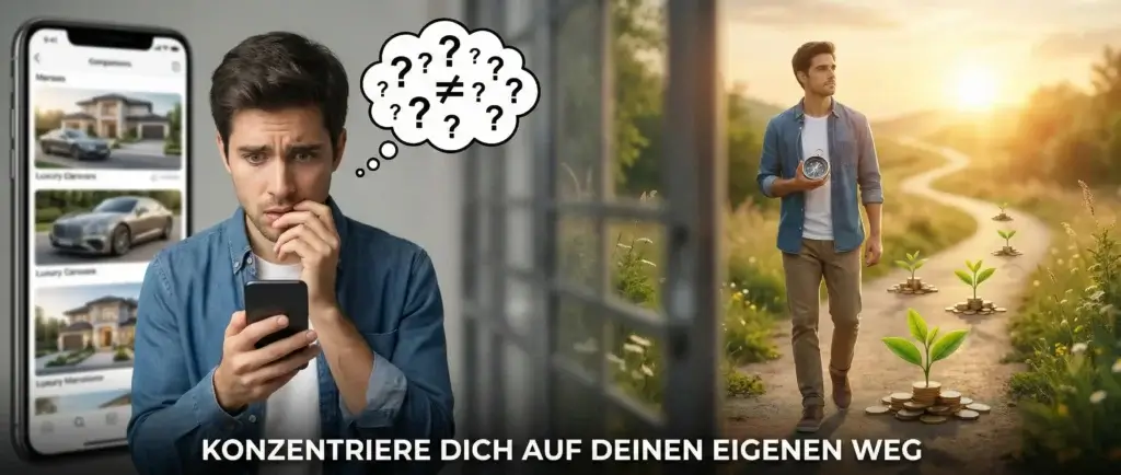 Der Blick in die Zukunft: Hör auf dich zu vergleichen