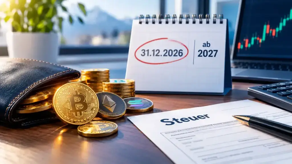 Krypto Haltefrist: Wird die 1-Jahres-Regel 2027 abgeschafft?