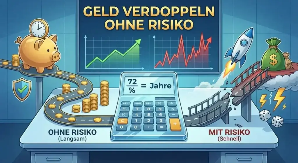 Geld verdoppeln ohne Risiko