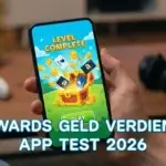 Spiel auf Smartphone mit Belohnungen