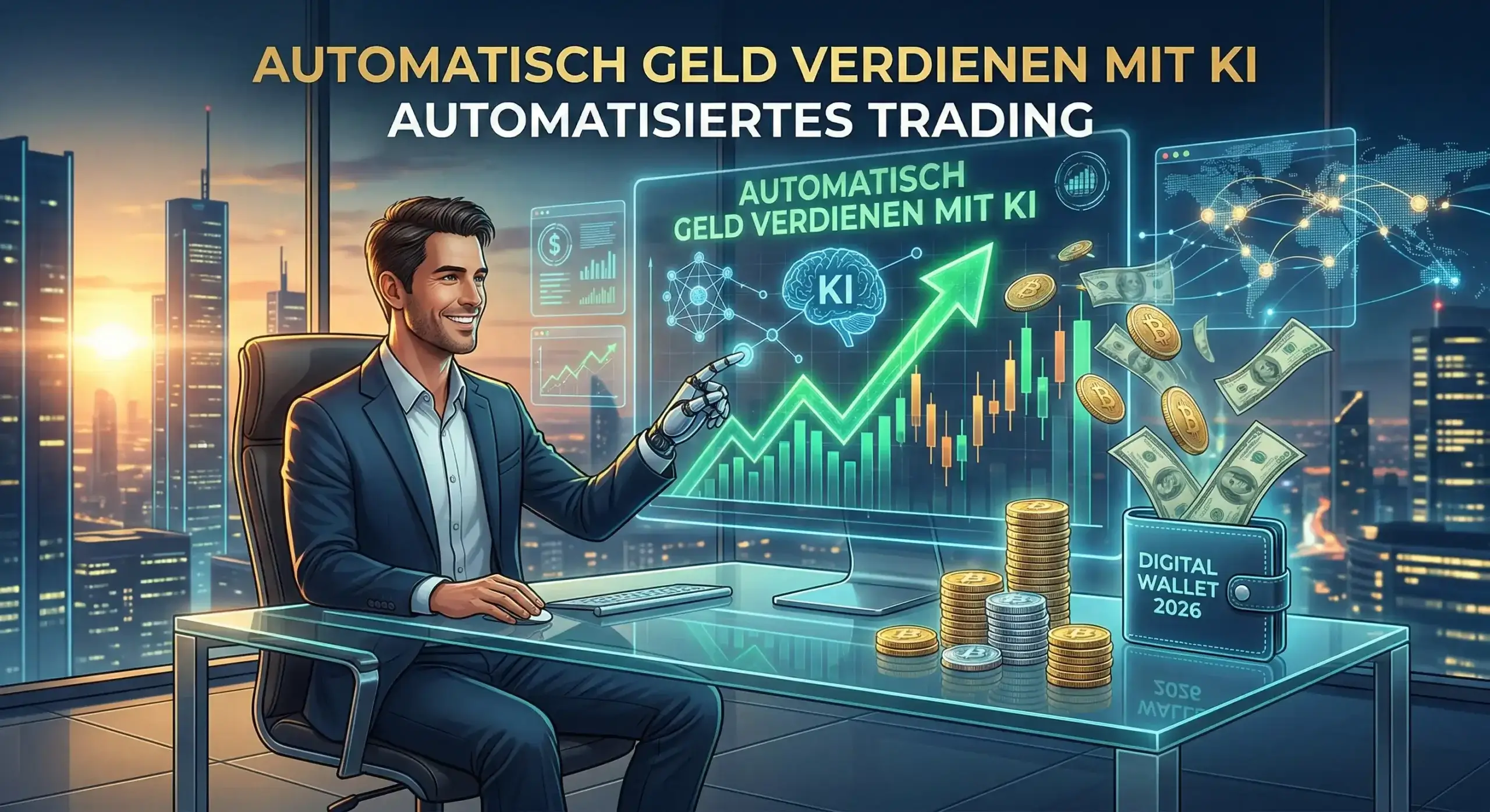 Automatisch Geld verdienen mit KI automatisiertes Trading