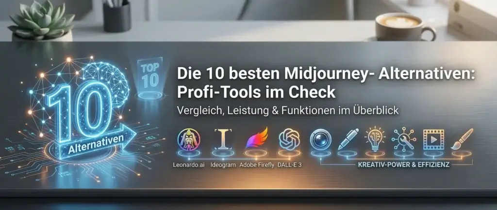 Die 10 besten Midjourney-Alternativen: Profi-Tools im Check