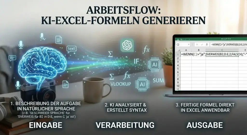 Schritt-für-Schritt: So lassen Sie sich Excel Formeln automatisch generieren