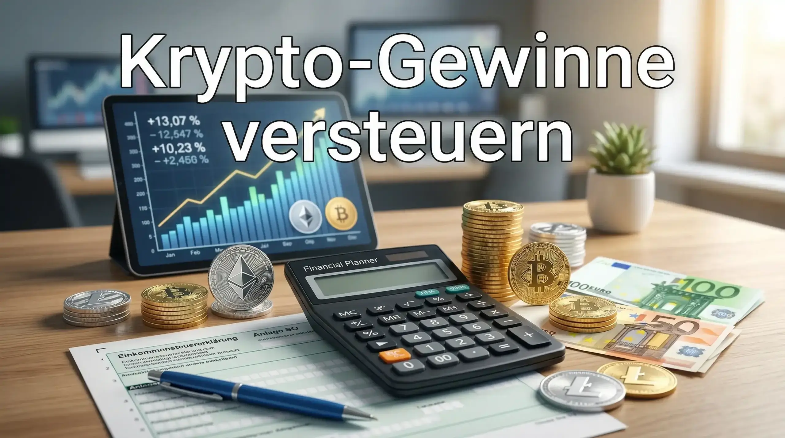 Krypto-Gewinne versteuern