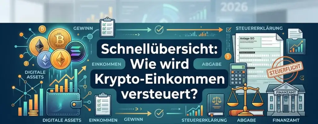 Wie wird Krypto-Einkommen versteuert