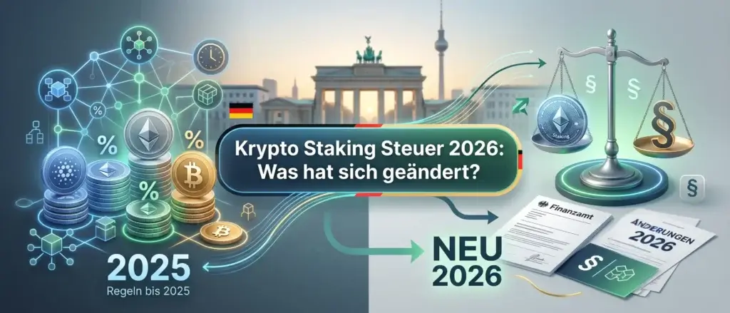 Krypto Staking Steuer 2026: Was hat sich geändert?