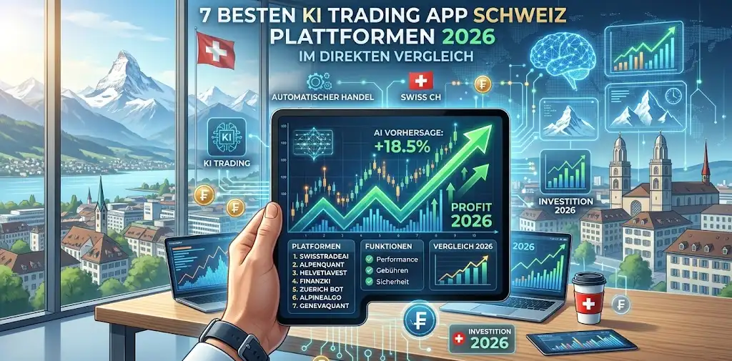 Die 7 besten KI Trading App Schweiz Plattformen 2026 im direkten Vergleich
