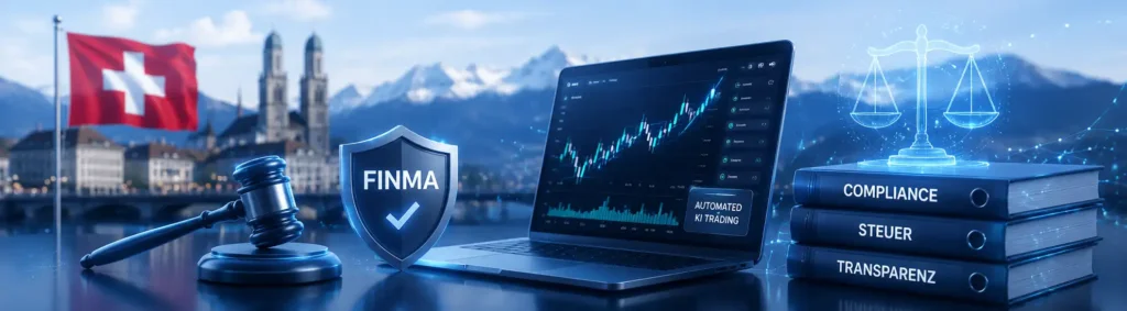 KI Trading App Schweiz legal nutzen – Steuer, FINMA und Compliance 2026
