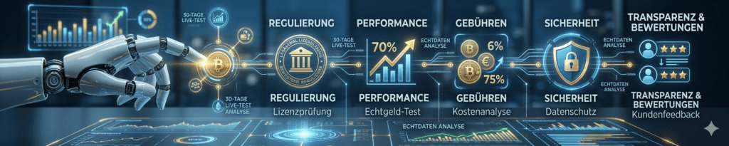 besten Krypto Bot testen Vergleich 2026 seriös – Unsere Testmethodik
